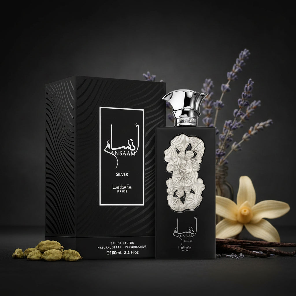 Ansaam Silver Lattafa 100ML EDP