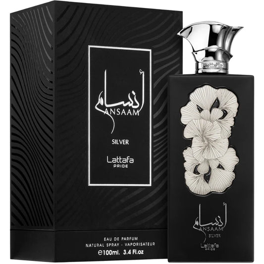 Ansaam Silver Lattafa 100ML EDP
