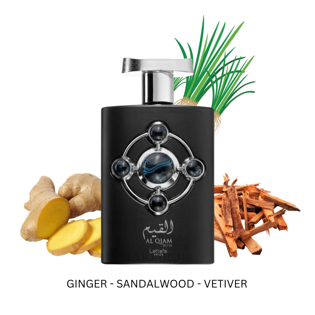 Al Qiam Silver Lattafa EDP 100ML