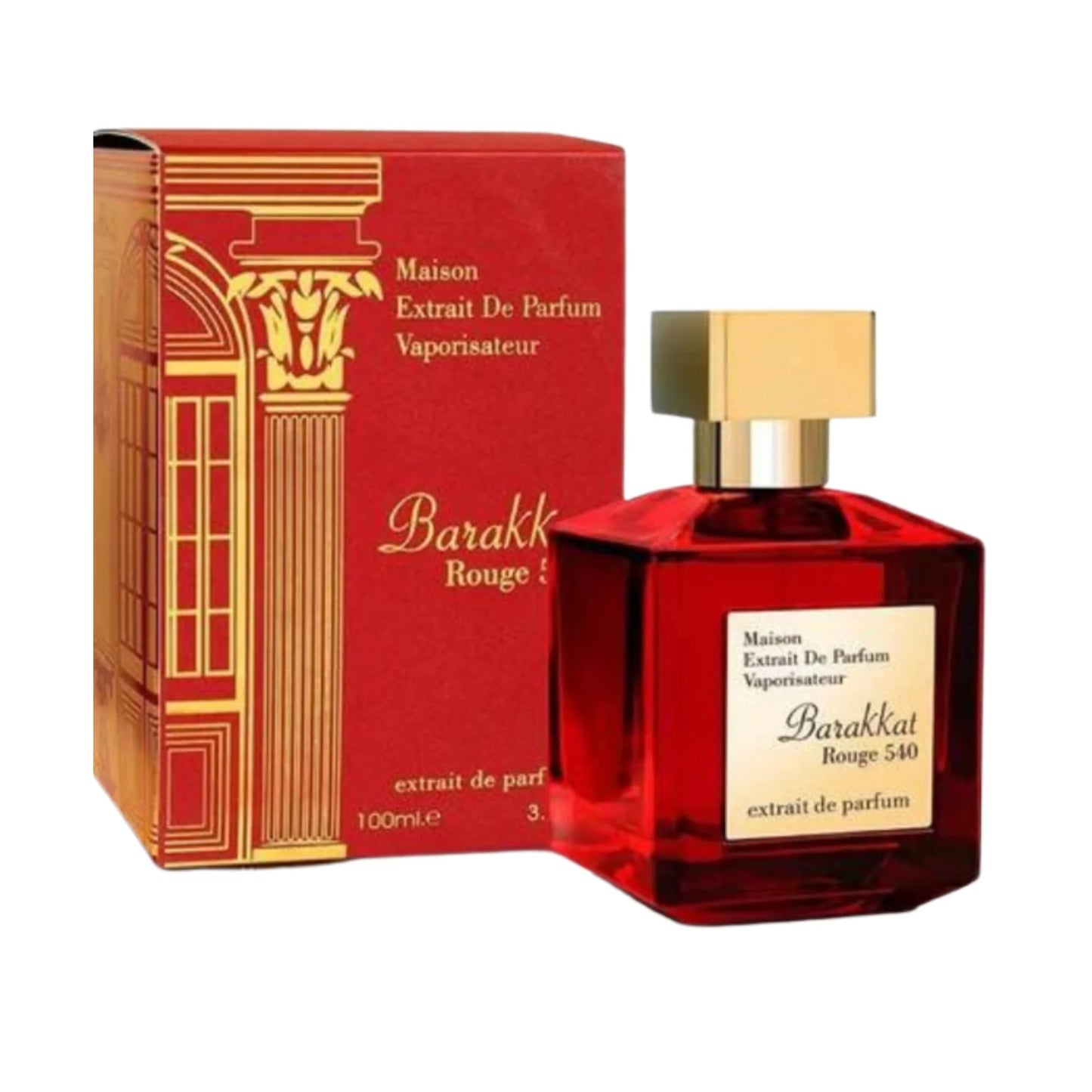 Barakkat Rouge 540 Extrait de Parfum Fragrance World 100ML EDP