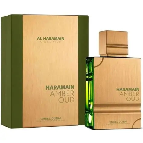 Amber Oud Smell Dubai Al Haramain 100 Extracto de perfume
