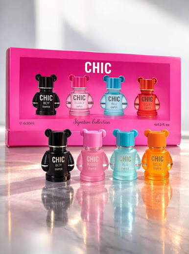 ESTUCHE CHIC SIGNATURE COLLECTION 4 * 25ML EDP